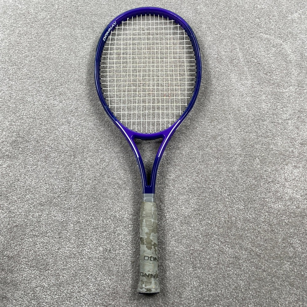 Donnay Andre Agassi Flash Tennis Racquet Purple Blue Oversized L5 with Cover